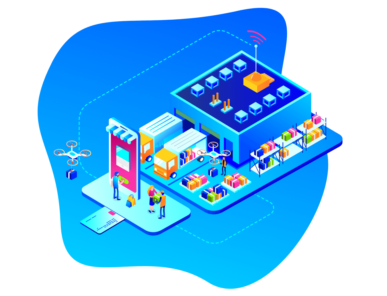 Retail Logistics Services Supply Chain